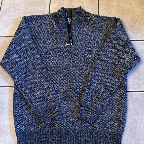 Stacy Adams 3/4 zipper adorable sweater XL - Picture 2 of 7